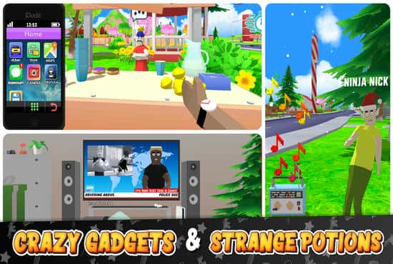 Dude Theft Wars MOD APK All Characters Unlocked